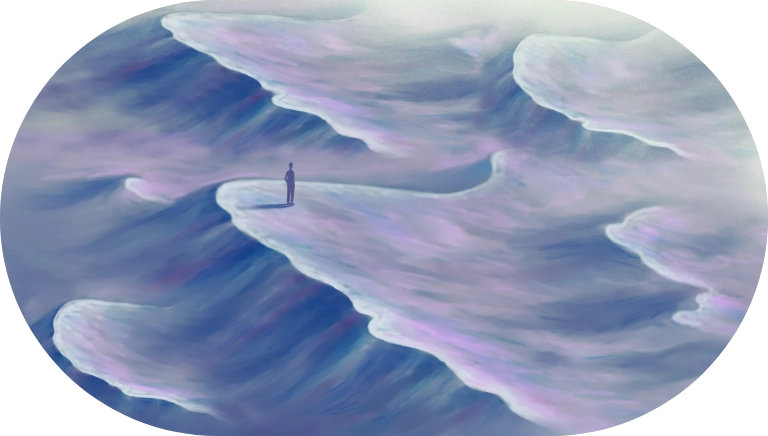 Człowiek na&nbsp;pustkowiu